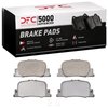 1551-0835-00 5000 Advanced Ceramic Brake Pads, 2000-2010 Multiple Makes/Models, Position: Rear - image 4