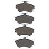 1551-0837-00 5000 Advanced Low-Metallic Brake Pads, 2000-2004 Volvo, Position: Front - image 2