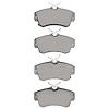 1551-0841-00 5000 Advanced Semi-Metallic Brake Pads, 2001-2010 Mopar, Position: Front - image 1