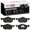 1551-0843-00 5000 Advanced Ceramic Brake Pads, 2005-2007 Ford/Lincoln/Mercury/Mazda, Position: Front - image 1