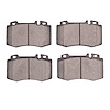 1551-0847-00 5000 Advanced Low-Metallic Brake Pads, 1993-2013 Mercedes-Benz, Position: Front - image 1