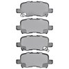 1551-0865-00 5000 Advanced Ceramic Brake Pads, 2001-2008 Acura/Honda, Position: Rear - image 2