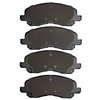 1551-0866-00 5000 Advanced Ceramic Brake Pads, Fits Select Multiple Makes/Models, Position: Front - image 2