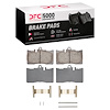 1551-0870-01 5000 Advanced Ceramic Brake Pads & Hardware Kit, 2001-2006 Lexus/Toyota/Scion, Position: Front - image 1
