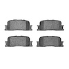 1551-0885-00 5000 Advanced Ceramic Brake Pads, 2001-2006 Lexus/Toyota/Scion, Position: Rear - image 1