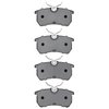 1551-0886-00 5000 Advanced Low-Metallic Brake Pads, 2001-2019 Ford/Lincoln/Mercury/Mazda, Position: Rear - image 2