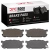1551-0891-00 5000 Advanced Ceramic Brake Pads, 2001-2005 Ford/Lincoln/Mercury/Mazda, Position: Rear - image 4