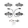1551-0899-01 5000 Advanced Semi-Metallic Brake Pads & Hardware Kit, 2000-2000 Ford/Lincoln/Mercury/Mazda, Position: Rear - image 1