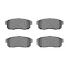 1551-0900-00 5000 Advanced Ceramic Brake Pads, 2000-2006 Infiniti/Nissan, Position: Rear - image 1
