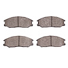 1551-0903-00 5000 Advanced Ceramic Brake Pads, 2001-2005 Kia/Hyundai/Genesis, Position: Front - image 1