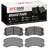 1551-0904-00 5000 Advanced Ceramic Brake Pads, 2002-2007 Mitsubishi, Position: Front - image 1