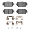 1551-0908-02 5000 Advanced Ceramic Brake Pads & Hardware Kit, 2006-2015 Lexus/Toyota/Scion, Position: Front - image 2