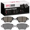 1551-0911-00 5000 Advanced Low-Metallic Brake Pads, 2001-2004 Multiple Makes/Models, Position: Rear - image 4