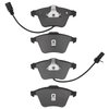 1551-0915-00 5000 Advanced Low-Metallic Brake Pads, 2001-2005 Audi/Volkswagen, Position: Front - image 2
