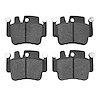 1551-0917-00 5000 Advanced Low-Metallic Brake Pads, 1998-2007 Porsche, Position: Front,Rear - image 1