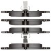 1551-0919-20 5000 Advanced Low-Metallic Brake Pads, 2010-2019 BMW, Position: Rear - image 3