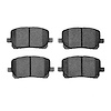 1551-0923-00 5000 Advanced Ceramic Brake Pads, 2003-2008 Multiple Makes/Models, Position: Front - image 1