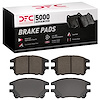 1551-0930-00 5000 Advanced Ceramic Brake Pads, 2002-2003 Lexus/Toyota/Scion, Position: Front - image 1