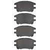 1551-0930-00 5000 Advanced Ceramic Brake Pads, 2002-2003 Lexus/Toyota/Scion, Position: Front - image 2