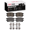 1551-0930-01 5000 Advanced Ceramic Brake Pads & Hardware Kit, 2002-2003 Lexus/Toyota/Scion, Position: Front - image 1