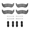 1551-0932-01 5000 Advanced Ceramic Brake Pads & Hardware Kit, 2003-2011 Ford/Lincoln/Mercury/Mazda, Position: Rear - image 2