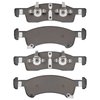 1551-0934-00 5000 Advanced Semi-Metallic Brake Pads, 2002-2006 Ford/Lincoln/Mercury/Mazda, Position: Front - image 2