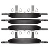 1551-0934-00 5000 Advanced Semi-Metallic Brake Pads, 2002-2006 Ford/Lincoln/Mercury/Mazda, Position: Front - image 3