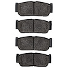 1551-0954-00 5000 Advanced Ceramic Brake Pads, 2003-2009 Kia/Hyundai/Genesis, Position: Rear - image 1