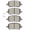1551-0956-00 5000 Advanced Ceramic Brake Pads, 2003-2010 GM, Position: Front - image 1