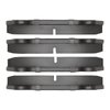 1551-0960-10 5000 Advanced Low-Metallic Brake Pads, 2004-2006 Infiniti/Nissan, Position: Front - image 3