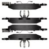 1551-0963-00 5000 Advanced Semi-Metallic Brake Pads, 2003-2004 Mopar, Position: Rear - image 3