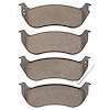 1551-0964-00 5000 Advanced Ceramic Brake Pads, 2003-2010 Multiple Makes/Models, Position: Rear - image 1