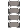 1551-0968-00 5000 Advanced Low-Metallic Brake Pads, 2003-2017 Mopar, Position: Front,Rear - image 2