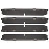 1551-0968-00 5000 Advanced Low-Metallic Brake Pads, 2003-2017 Mopar, Position: Front,Rear - image 3