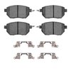 1551-0969-01 5000 Advanced Ceramic Brake Pads & Hardware Kit, 2003-2011 Infiniti/Nissan, Position: Front - image 2