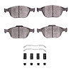 1551-0970-01 5000 Advanced Low-Metallic Brake Pads & Hardware Kit, 2002-2013 Ford/Lincoln/Mercury/Mazda, Position: Front - image 1