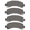 1551-0974-10 5000 Advanced Ceramic Brake Pads, 2002-2014 GM, Position: Rear - image 2
