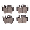 1551-0993-00 5000 Advanced Low-Metallic Brake Pads, 2002-2005 Porsche, Position: Rear - image 1
