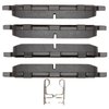 1551-1004-00 5000 Advanced Ceramic Brake Pads, 2003-2008 GM, Position: Rear - image 3