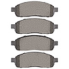 1551-1011-00 5000 Advanced Semi-Metallic Brake Pads, 2004-2009 Ford/Lincoln/Mercury/Mazda, Position: Front - image 1
