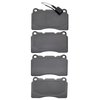 1551-1016-00 5000 Advanced Low-Metallic Brake Pads, Fits Select Maserati, Position: Front - image 2