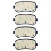 1551-1021-00 5000 Advanced Ceramic Brake Pads, 2004-2012 Multiple Makes/Models, Position: Rear - image 2