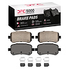 1551-1021-01 5000 Advanced Ceramic Brake Pads & Hardware Kit, 2004-2007 Ford/Lincoln/Mercury/Mazda, Position: Rear - image 1