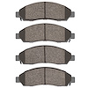 1551-1039-00 5000 Advanced Ceramic Brake Pads, 2004-2008 GM, Position: Front - image 1