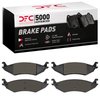 1551-1046-00 5000 Advanced Semi-Metallic Brake Pads, 2004-2006 Ford/Lincoln/Mercury/Mazda, Position: Rear - image 4