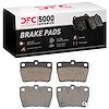 1551-1051-00 5000 Advanced Ceramic Brake Pads, 2004-2005 Lexus/Toyota/Scion, Position: Rear - image 1