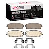 1551-1056-01 5000 Advanced Ceramic Brake Pads & Hardware Kit, Fits Select Mopar, Position: Front - image 1