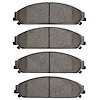 1551-1058-00 5000 Advanced Ceramic Brake Pads, Fits Select Mopar, Position: Front - image 1