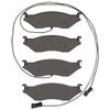 1551-1066-10 5000 Advanced Semi-Metallic Brake Pads, Fits Select Ford/Lincoln/Mercury/Mazda, Position: Front,Fr - image 2