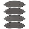 1551-1068-00 5000 Advanced Semi-Metallic Brake Pads, 2005-2007 Ford/Lincoln/Mercury/Mazda, Position: Rear - image 2